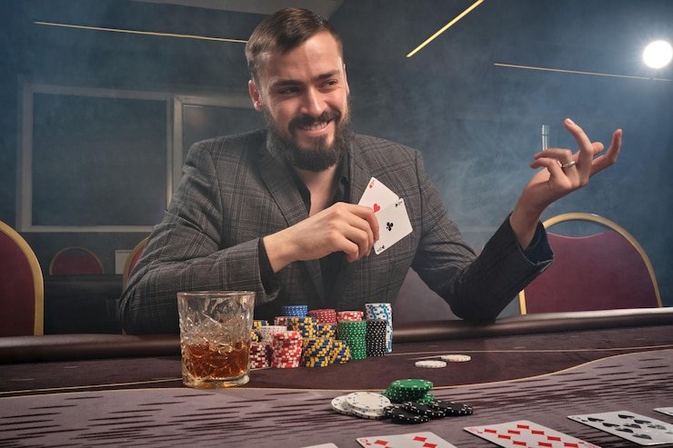 Kantor pusat digital eleksis togel dengan peralatan server dan tim teknis yang bekerja 24/7